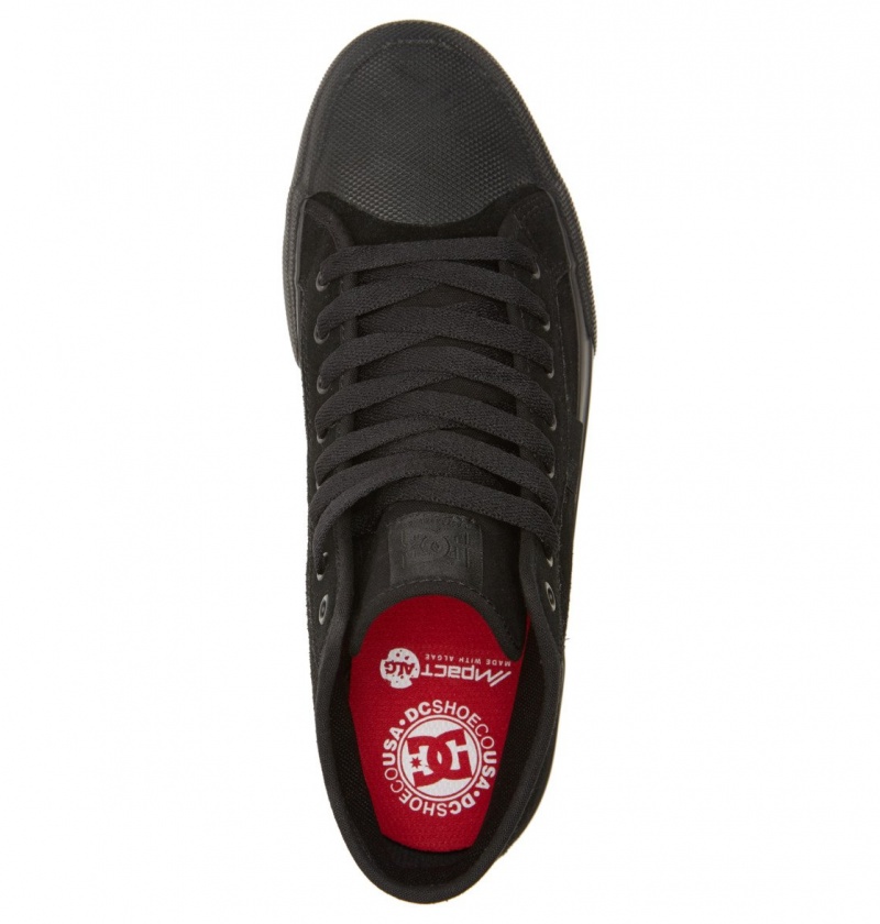 Black / Battleship / Black DC Shoes Manual Hi RT S - High-Top Skate Shoes | ZSJ-392817