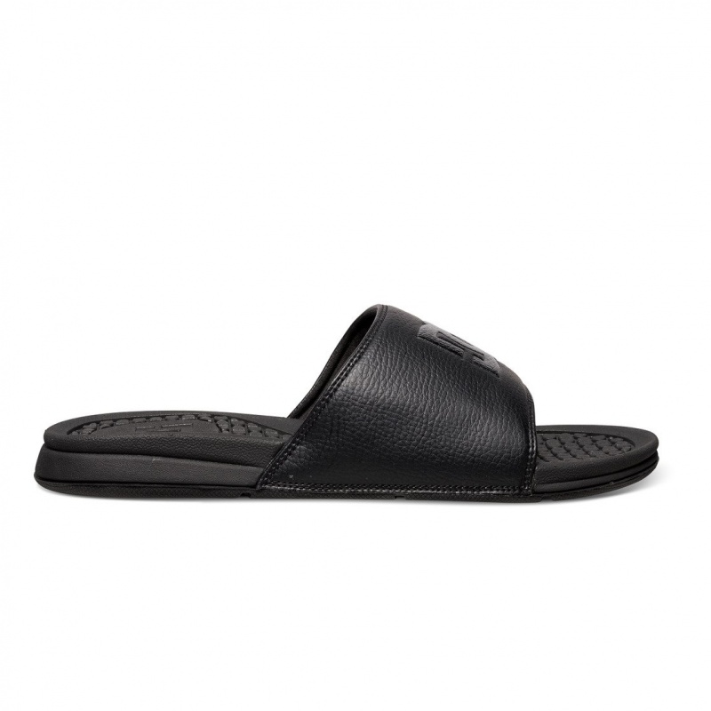 Black / Black / Black DC Shoes Bolsa - Sandals | OBG-197608