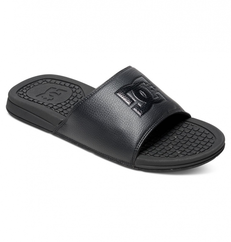 Black / Black / Black DC Shoes Bolsa - Sandals | OBG-197608