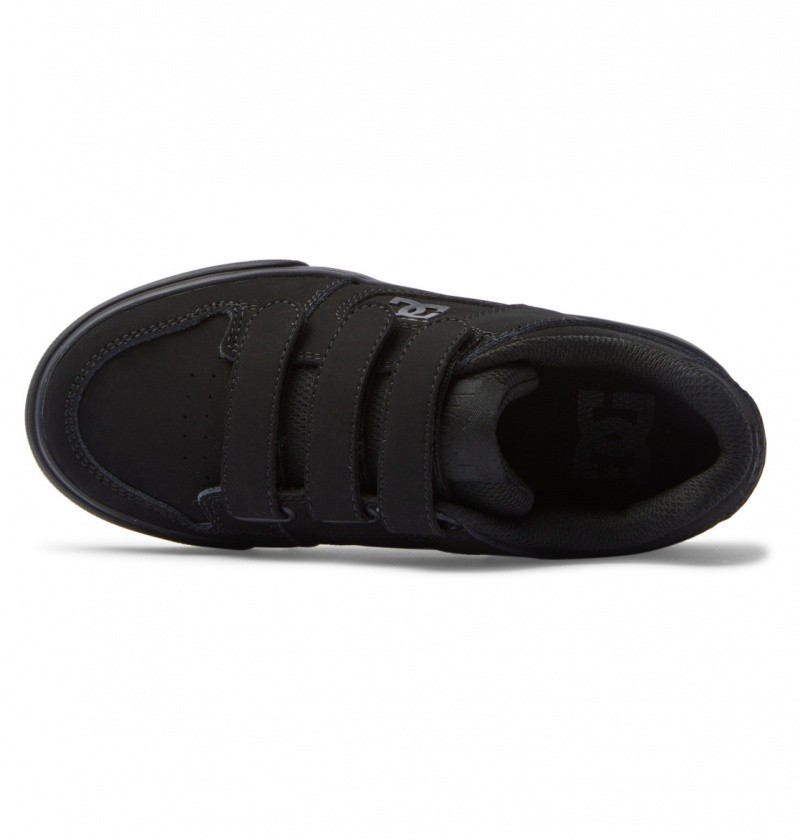 Black / Black / Black DC Shoes Pure V - Shoes | IVG-851769