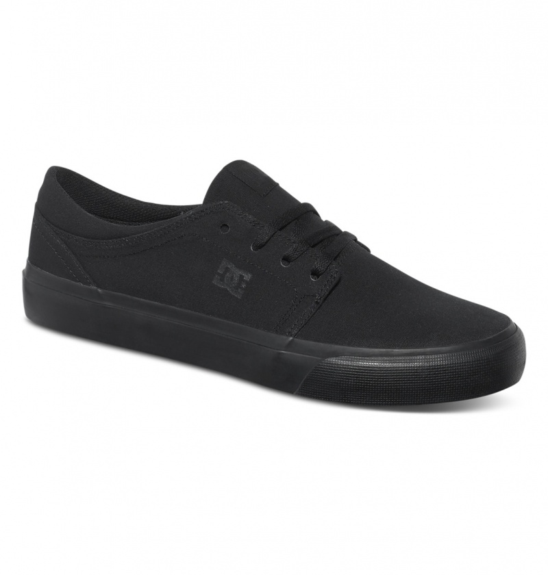 Black / Black / Black DC Shoes Trase Tx - Shoes | LHD-083145