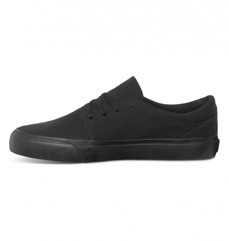 Black / Black / Black DC Shoes Trase Tx - Shoes | LHD-083145