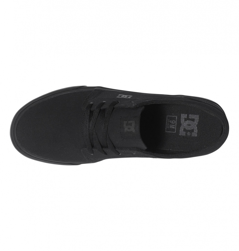 Black / Black / Black DC Shoes Trase Tx - Shoes | LHD-083145