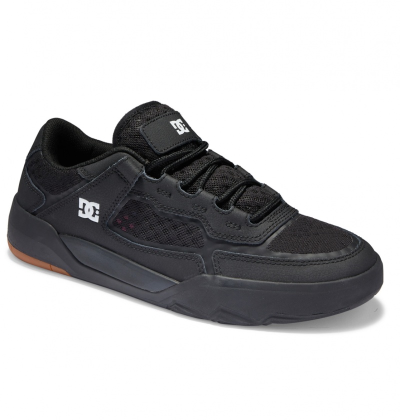 Black / Black / Gum DC Shoes DC Metric - Leather Shoes | NTI-794501