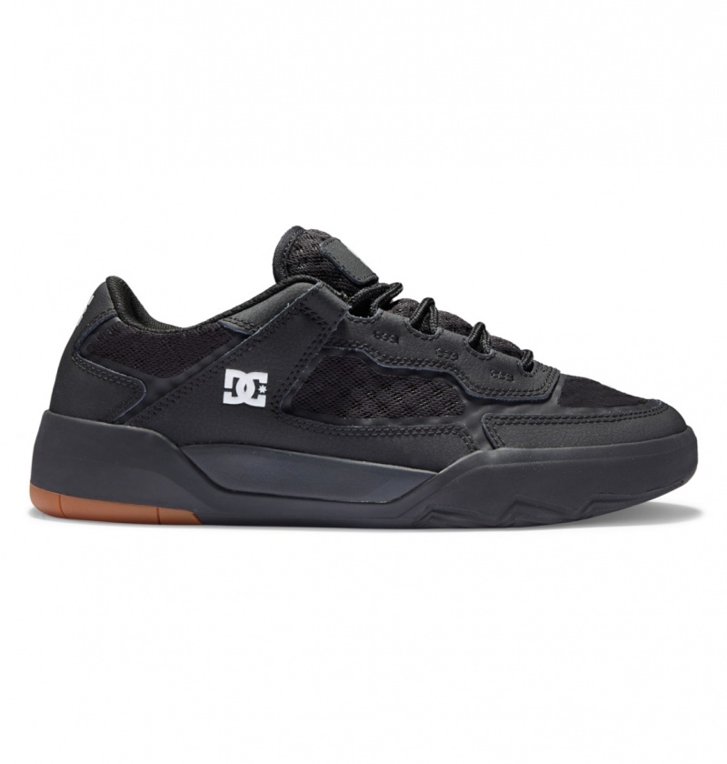 Black / Black / Gum DC Shoes DC Metric - Leather Shoes | NTI-794501