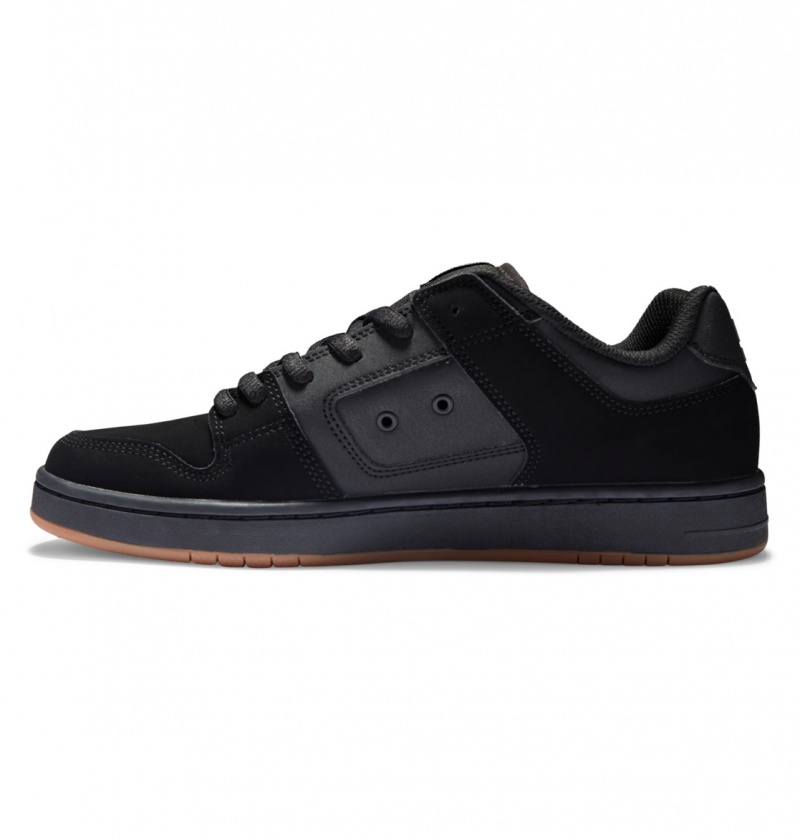 Black / Black / Gum DC Shoes Manteca 4 - Shoes | KAO-874230