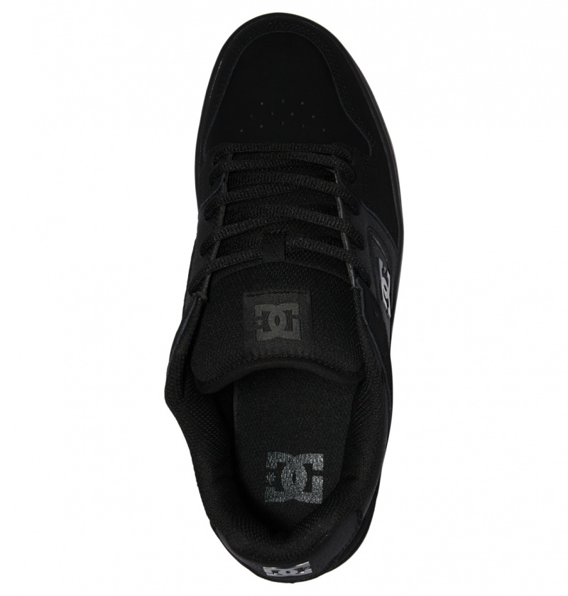 Black / Black / Gum DC Shoes Manteca 4 - Shoes | KAO-874230