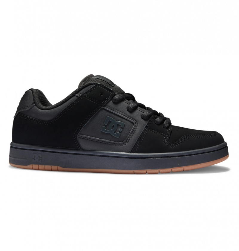 Black / Black / Gum DC Shoes Manteca 4 - Shoes | KAO-874230