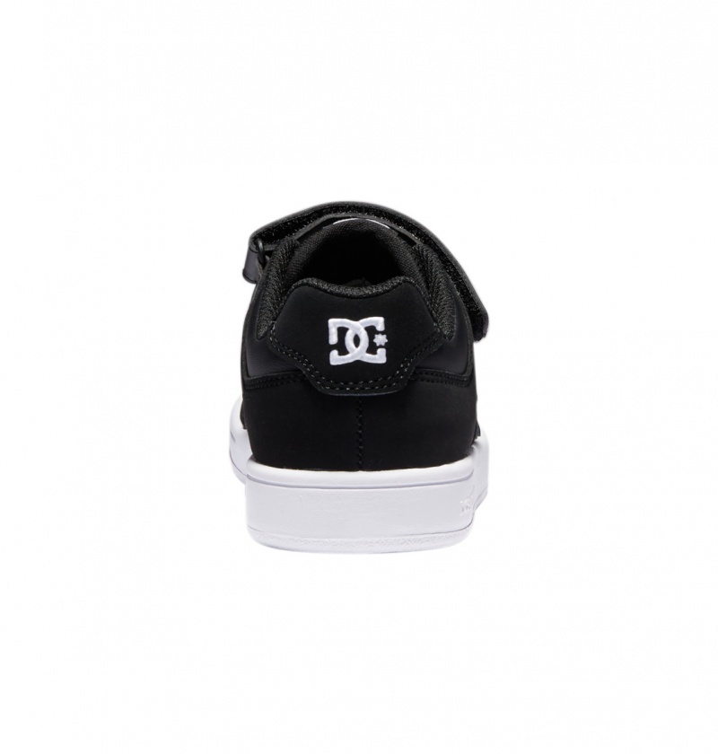 Black / Black / White DC Shoes Manteca 4 V - Shoes | RPZ-698175