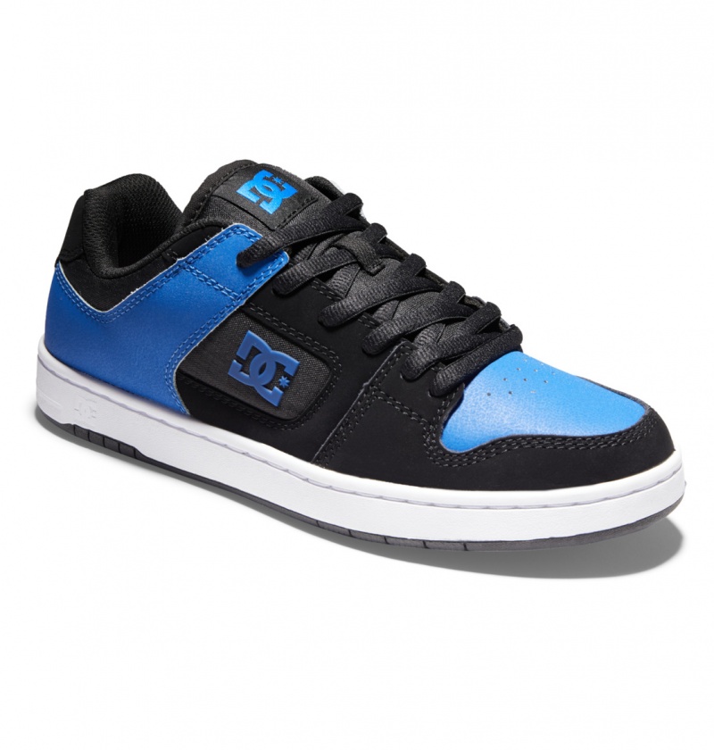 Black / Blue DC Shoes Manteca 4 - Shoes | ZWH-503129