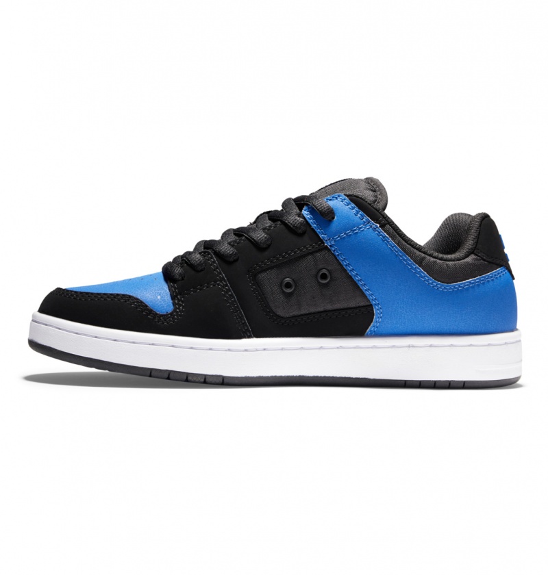 Black / Blue DC Shoes Manteca 4 - Shoes | ZWH-503129