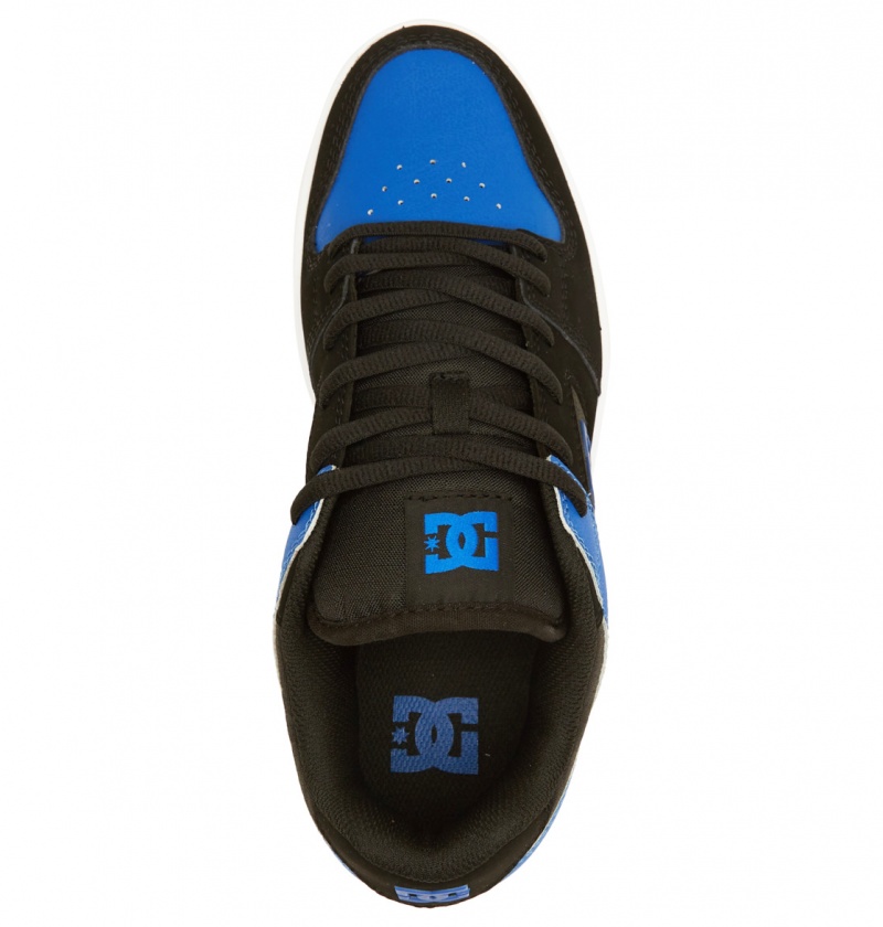 Black / Blue DC Shoes Manteca 4 - Shoes | ZWH-503129