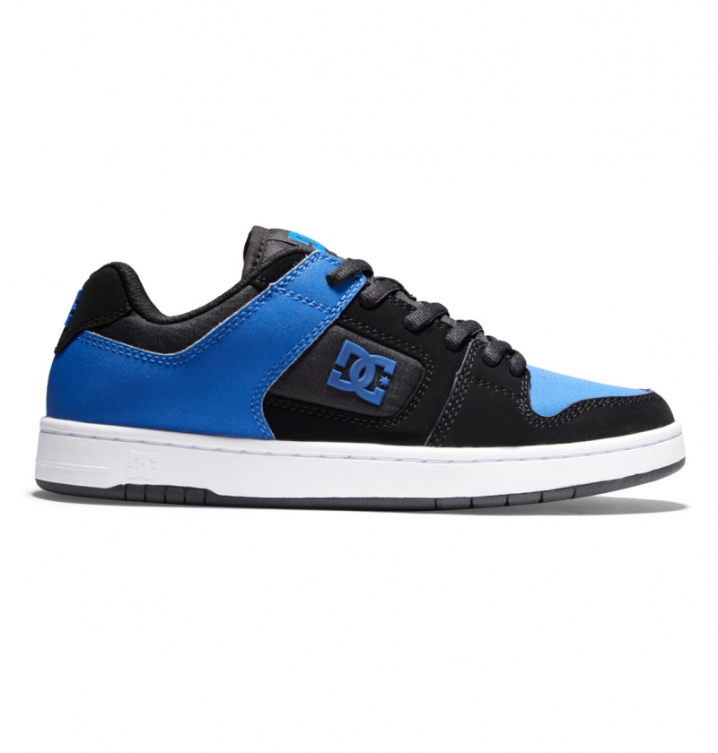 Black / Blue DC Shoes Manteca 4 - Shoes | ZWH-503129