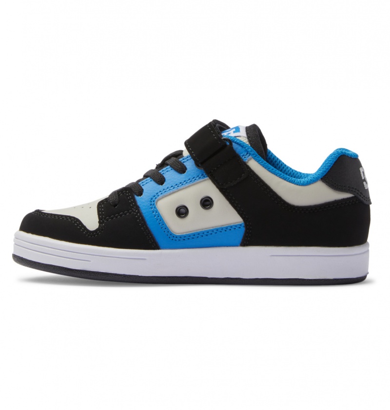 Black / Blue / Grey DC Shoes Manteca 4 V - Shoes | JSP-042196