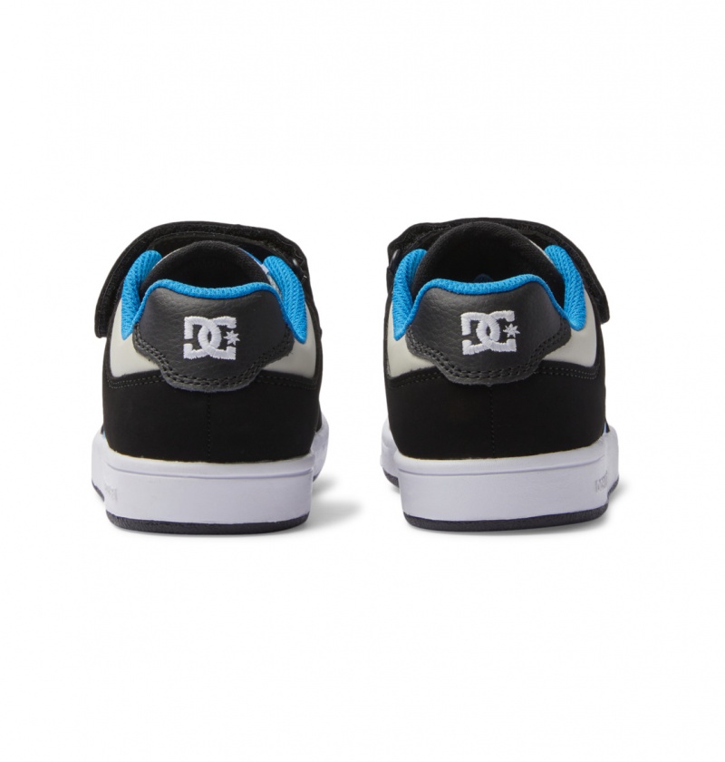 Black / Blue / Grey DC Shoes Manteca 4 V - Shoes | JSP-042196