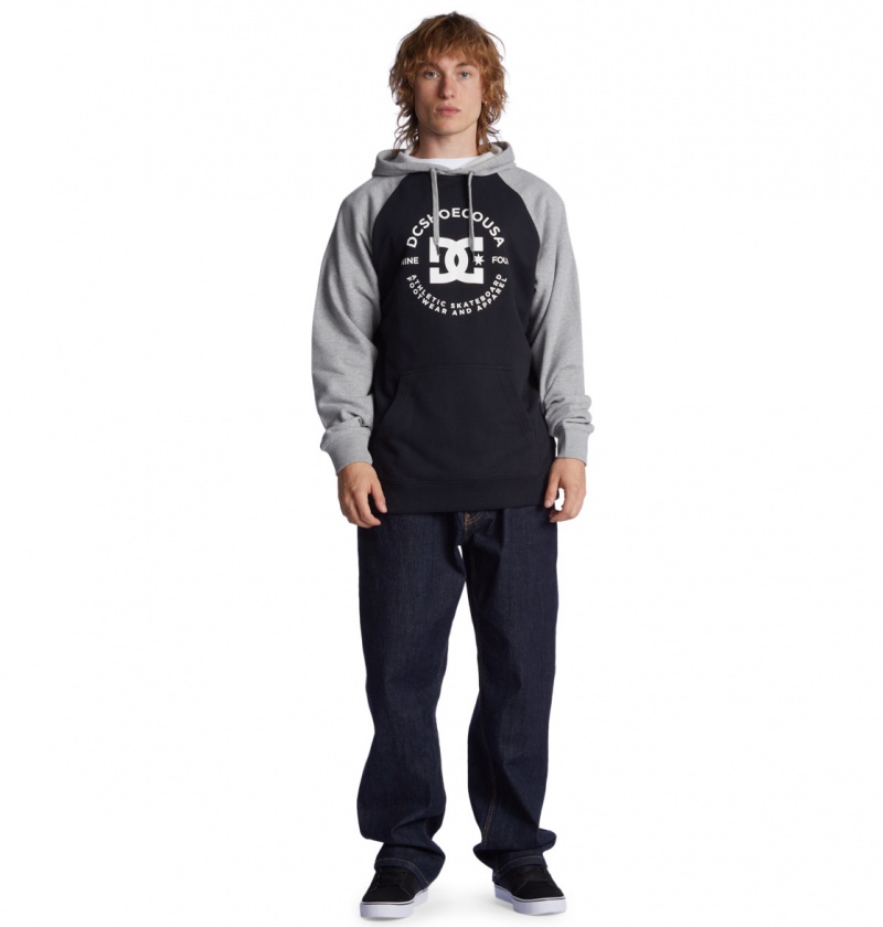 Black / Grey Heather DC Shoes DC Star Pilot - Hoodie | OSP-341968