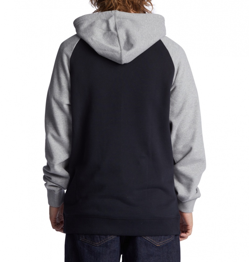 Black / Grey Heather DC Shoes DC Star Pilot - Hoodie | OSP-341968