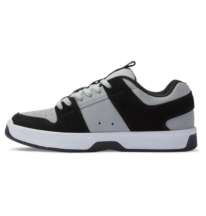 Black / Grey / White DC Shoes Lynx Zero - Leather Shoes | VXN-182354