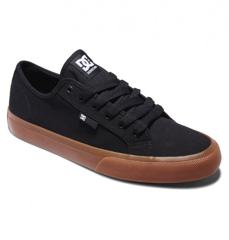 Black / Gum DC Shoes Manual - Shoes | PQC-824907