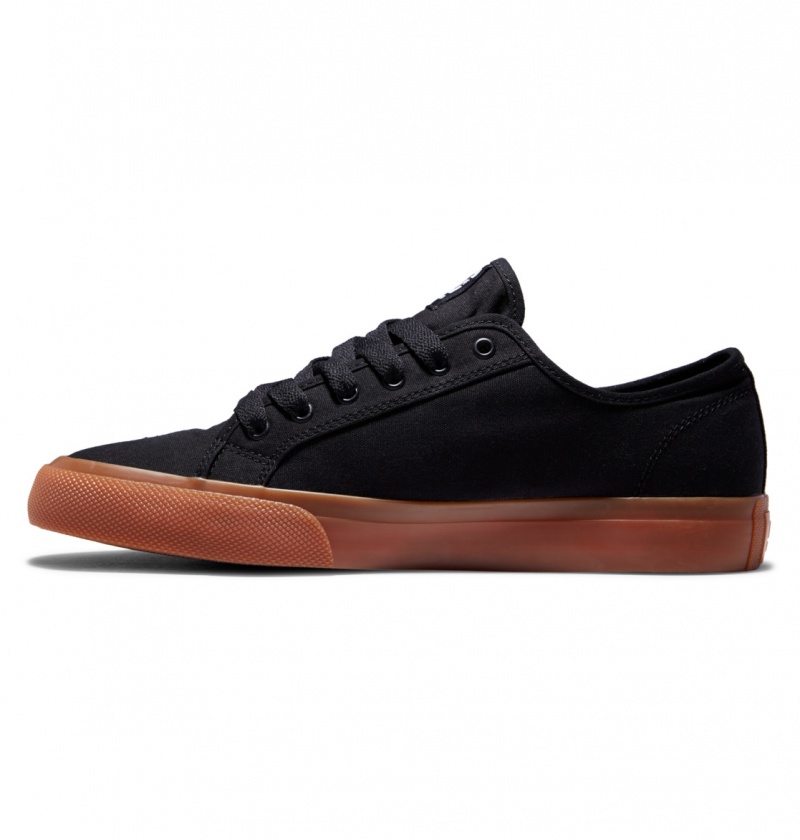 Black / Gum DC Shoes Manual - Shoes | PQC-824907