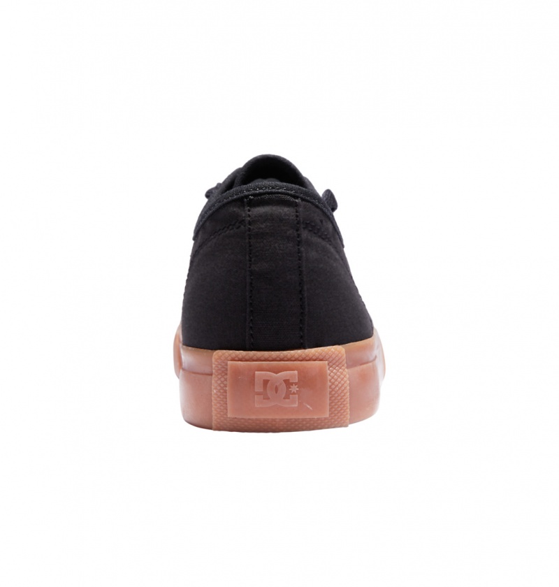 Black / Gum DC Shoes Manual - Shoes | PQC-824907