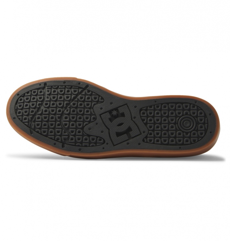 Black / Gum DC Shoes Teknic - Leather Shoes | WJH-359281