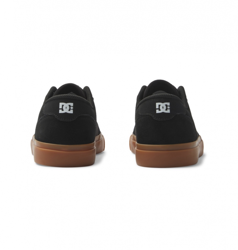 Black / Gum DC Shoes Teknic - Leather Shoes | WJH-359281