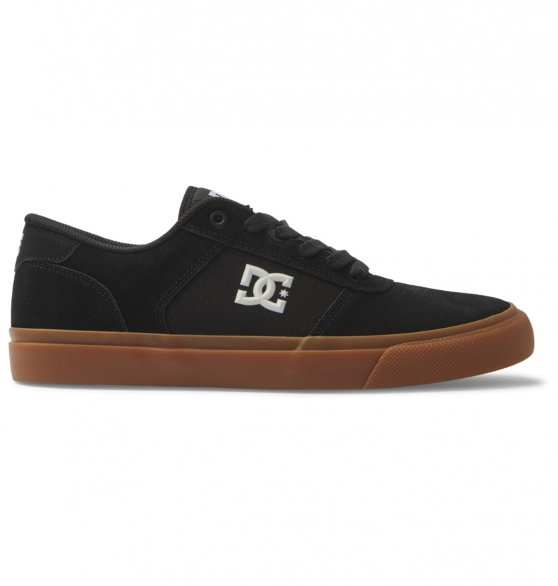 Black / Gum DC Shoes Teknic - Leather Shoes | WJH-359281