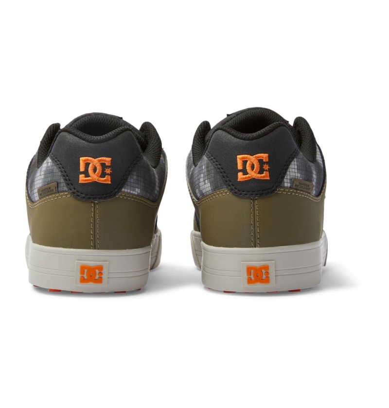 Black / Olive Night DC Shoes Pure WNT - Winterised Shoes | QSD-398516