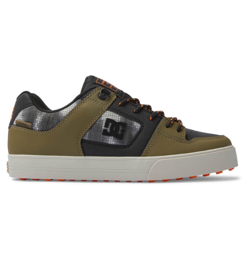 Black / Olive Night DC Shoes Pure WNT - Winterised Shoes | QSD-398516