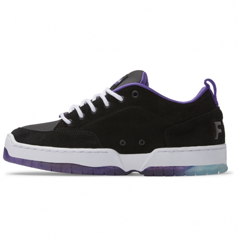 Black / Purple DC Shoes Clocker - Shoes | DCI-913760