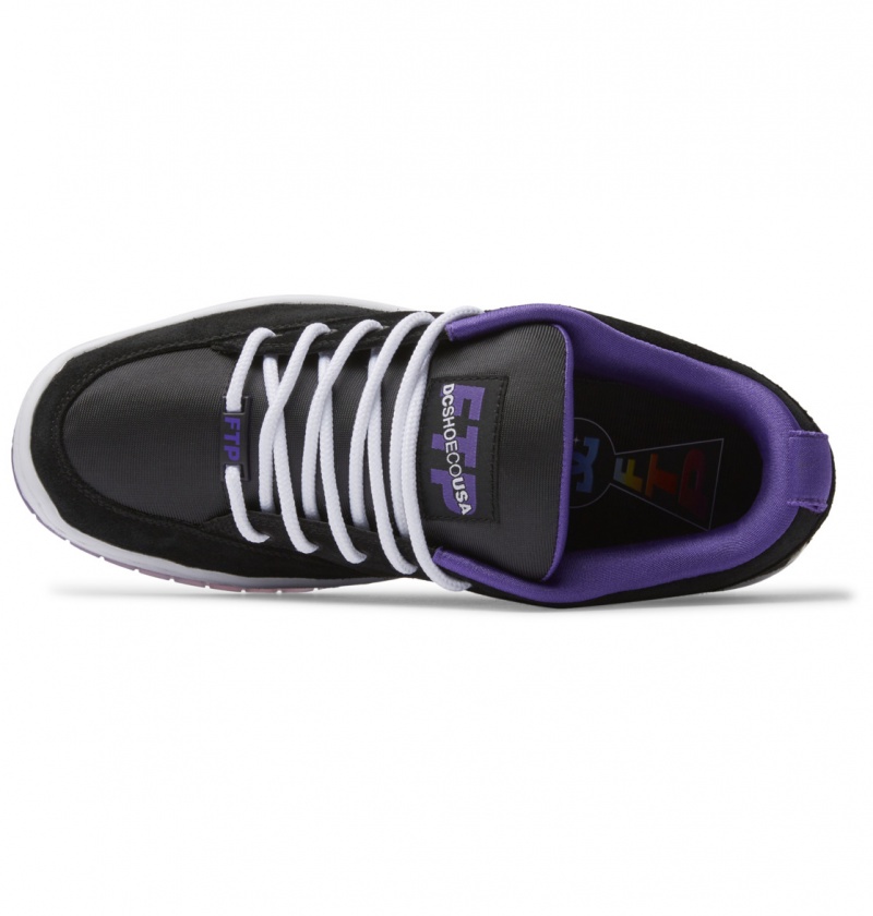 Black / Purple DC Shoes Clocker - Shoes | DCI-913760