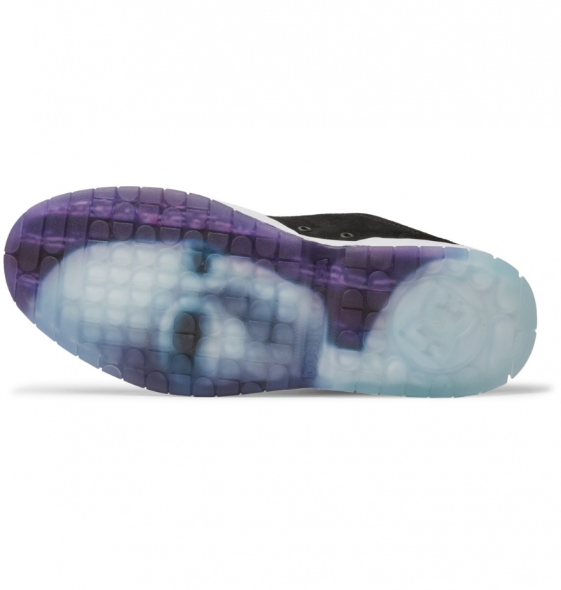 Black / Purple DC Shoes Clocker - Shoes | DCI-913760