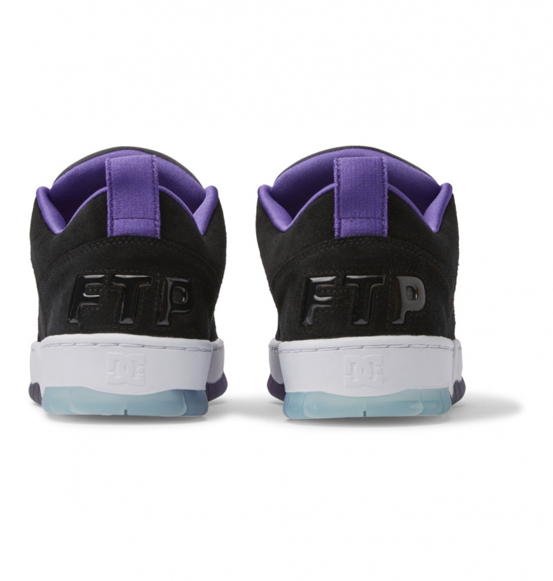 Black / Purple DC Shoes Clocker - Shoes | DCI-913760