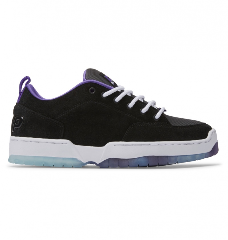 Black / Purple DC Shoes Clocker - Shoes | DCI-913760