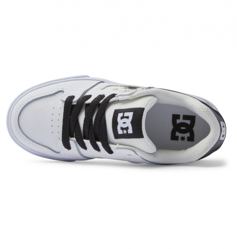 Black / Stencil DC Shoes Pure Se - Leather Shoes | MFZ-346781