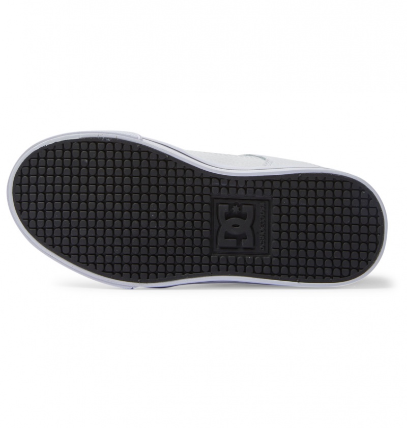 Black / Stencil DC Shoes Pure Se - Leather Shoes | MFZ-346781