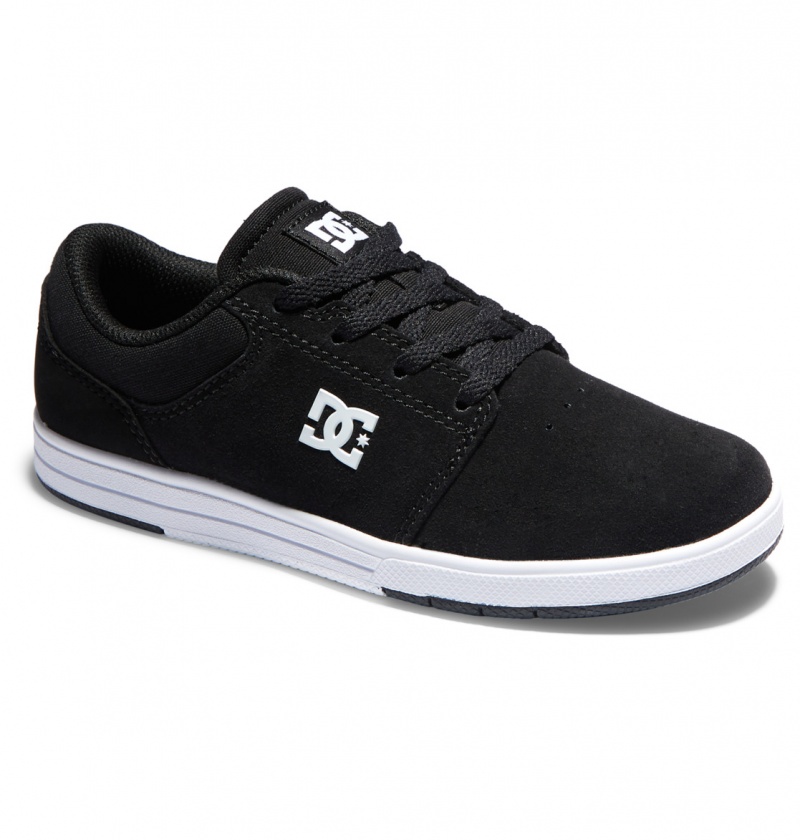 Black / White DC Shoes Crisis 2 - Shoes | WZI-807346