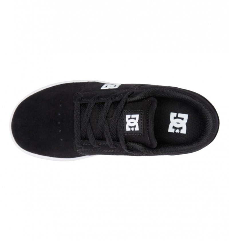 Black / White DC Shoes Crisis 2 - Shoes | WZI-807346