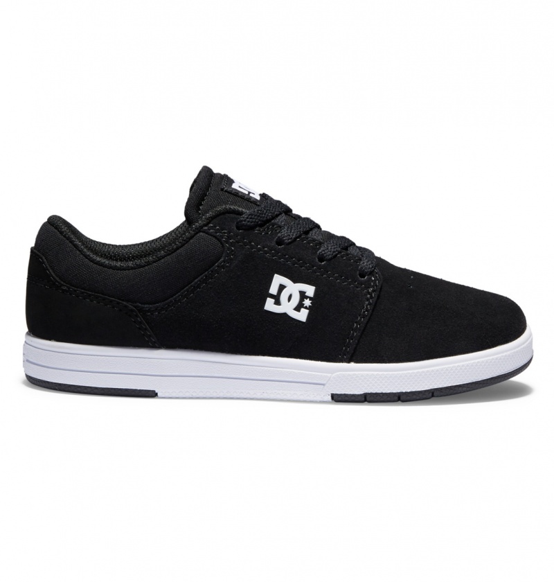 Black / White DC Shoes Crisis 2 - Shoes | WZI-807346