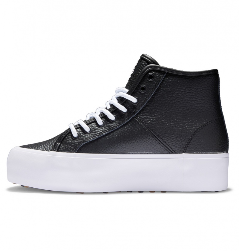 Black / White DC Shoes Manual Hi Wnt - High-Top Shoes | WIA-631580