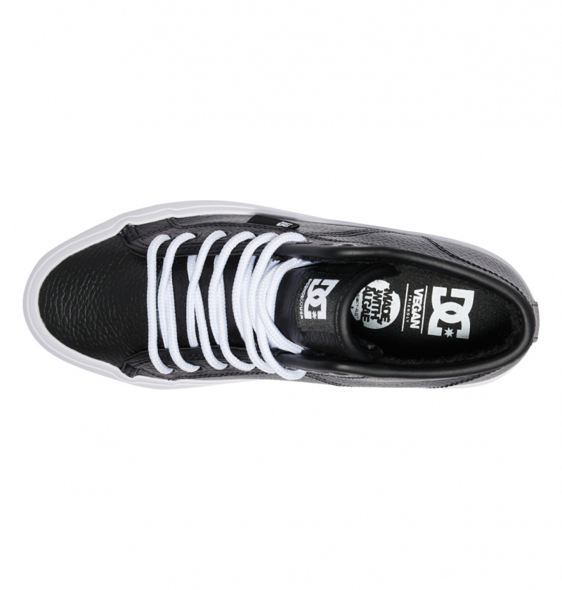 Black / White DC Shoes Manual Hi Wnt - High-Top Shoes | WIA-631580