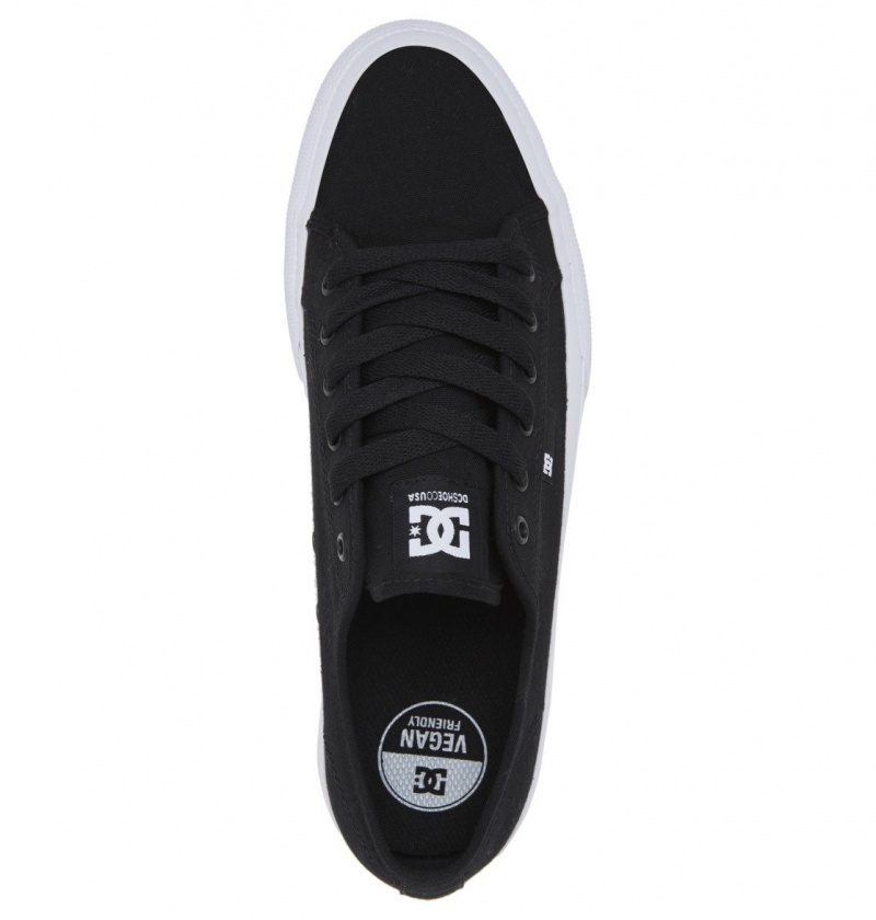 Black / White DC Shoes Manual - Shoes | EFO-843275