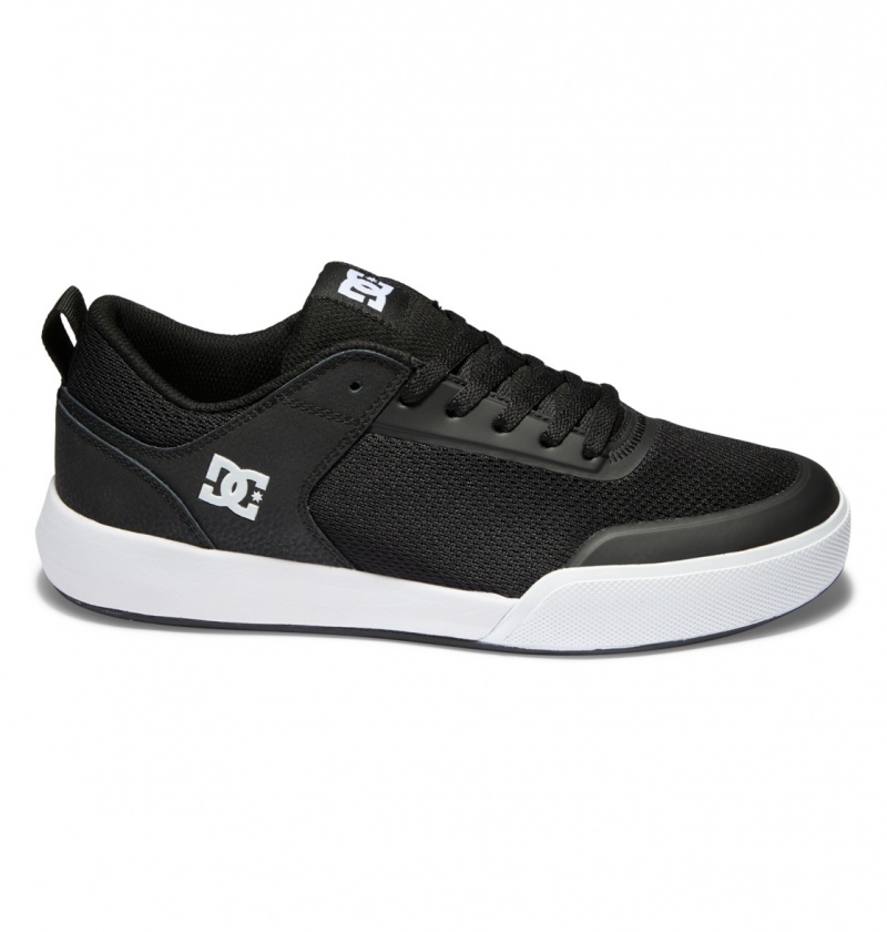 Black / White DC Shoes Transit - Shoes | WRQ-750614