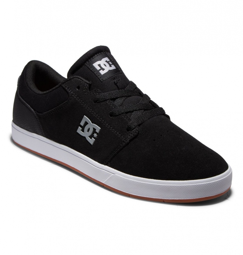 Black / White / Black DC Shoes Crisis 2 S - Skate Shoes | OYB-725136