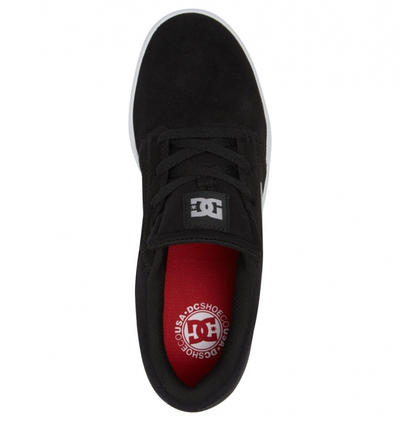 Black / White / Black DC Shoes Crisis 2 S - Skate Shoes | OYB-725136