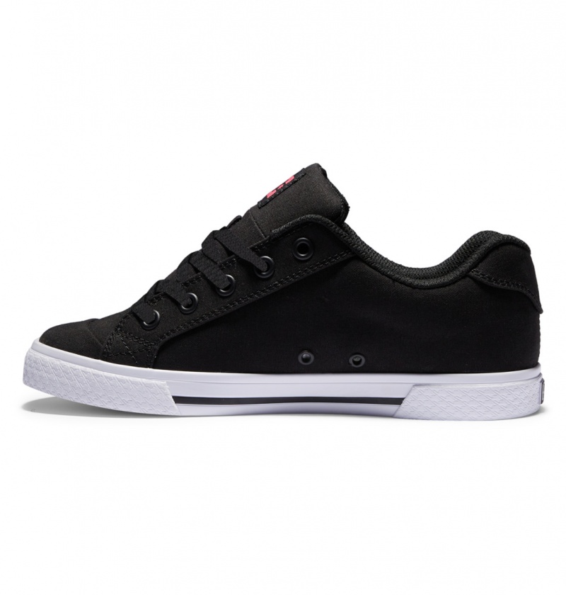 Black / Zebra DC Shoes Chelsea - Shoes | TZD-841397