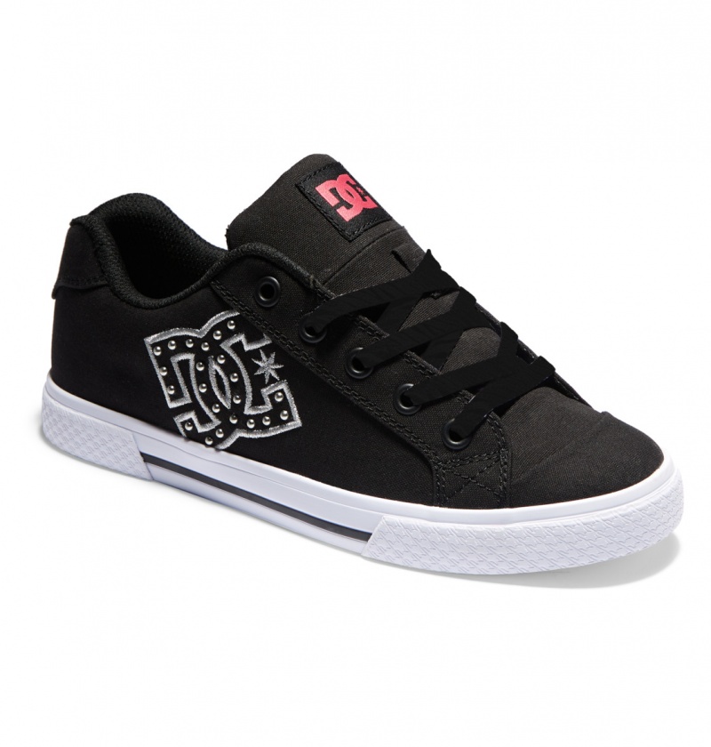 Black / Zebra DC Shoes Chelsea - Shoes | ZHL-982431