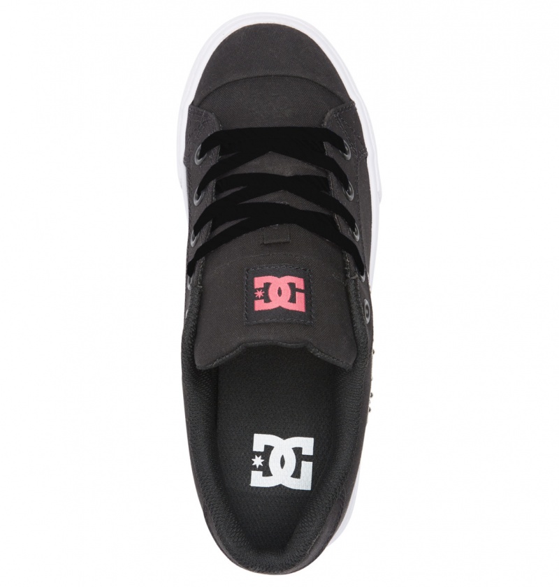 Black / Zebra DC Shoes Chelsea - Shoes | ZHL-982431