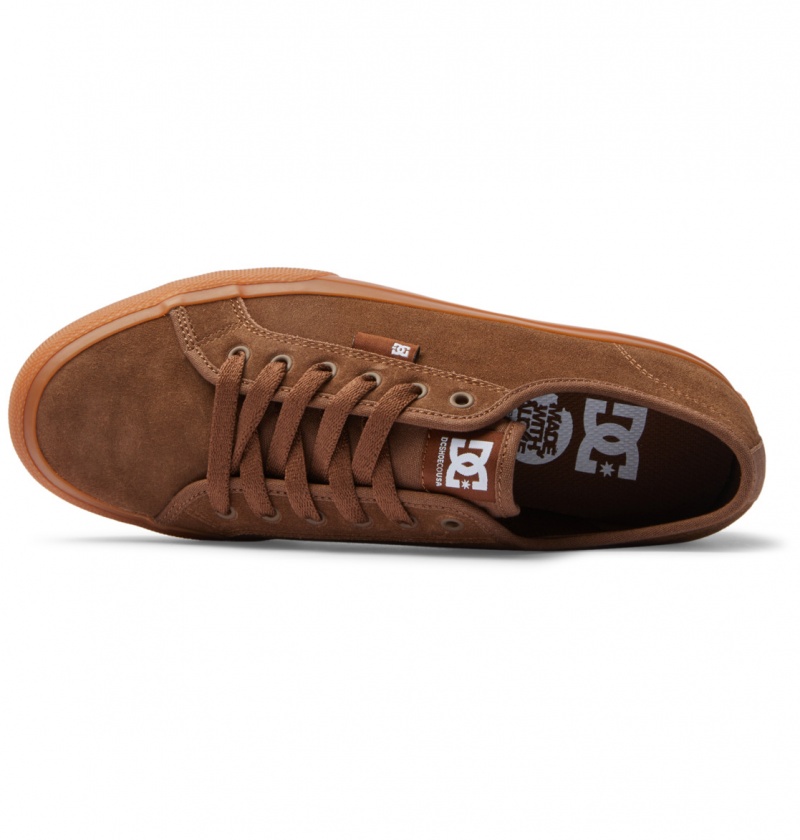 Brown DC Shoes Manual Le - Shoes | KEY-820953